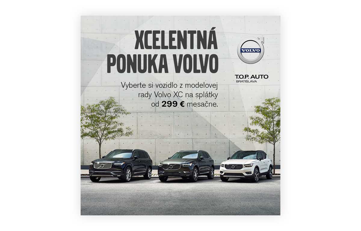 xcelentna ponuka Volvo